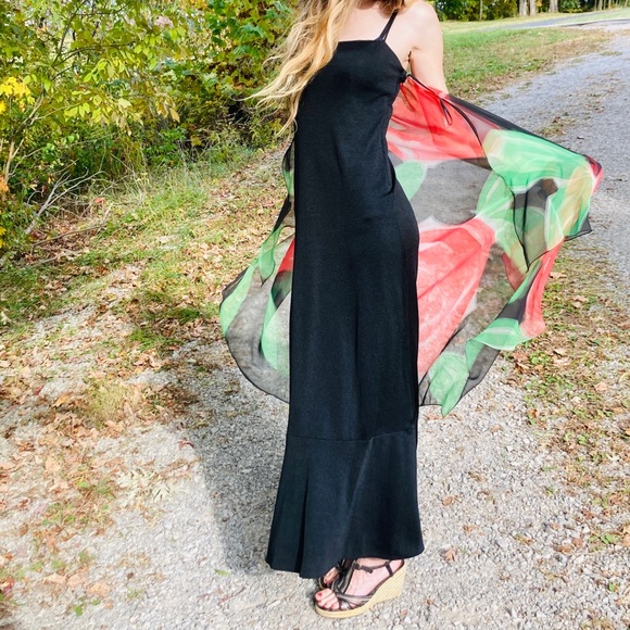 Vintage Joy Stevens Rose Dress - Picture 3 of 9